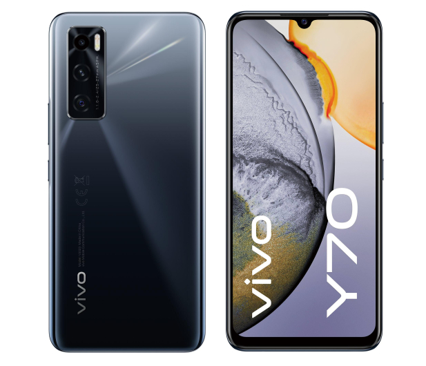 vivo Y70 8/128GB Gravity Black - 600481 - zdjęcie